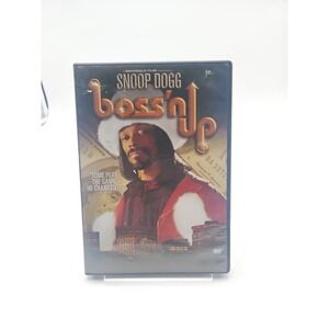 BOSS'N UP (RARE DVD, 2005) Snoop Dogg Light Scratches Tested